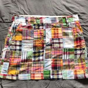 J Crew multi colored skirt